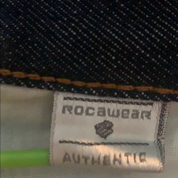 RocaWear Denim Company 5 Pkt Flat Front Shorts W40 - Picture 8 of 10